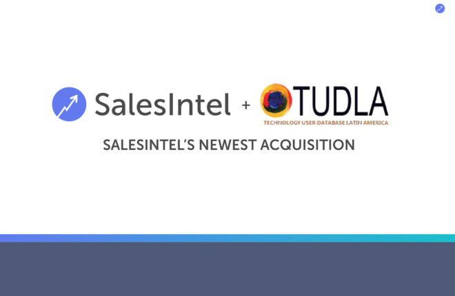 SalesIntel Inc. Announces Acquisition of TUDLA