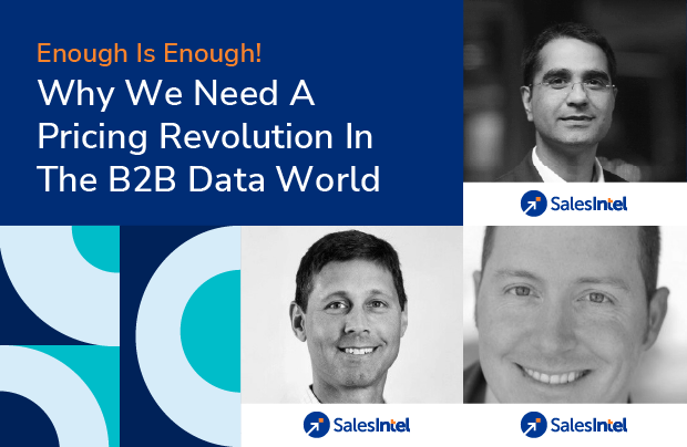 Recap: Enough Is Enough! Why We Need A Pricing Revolution In The B2B Data World
