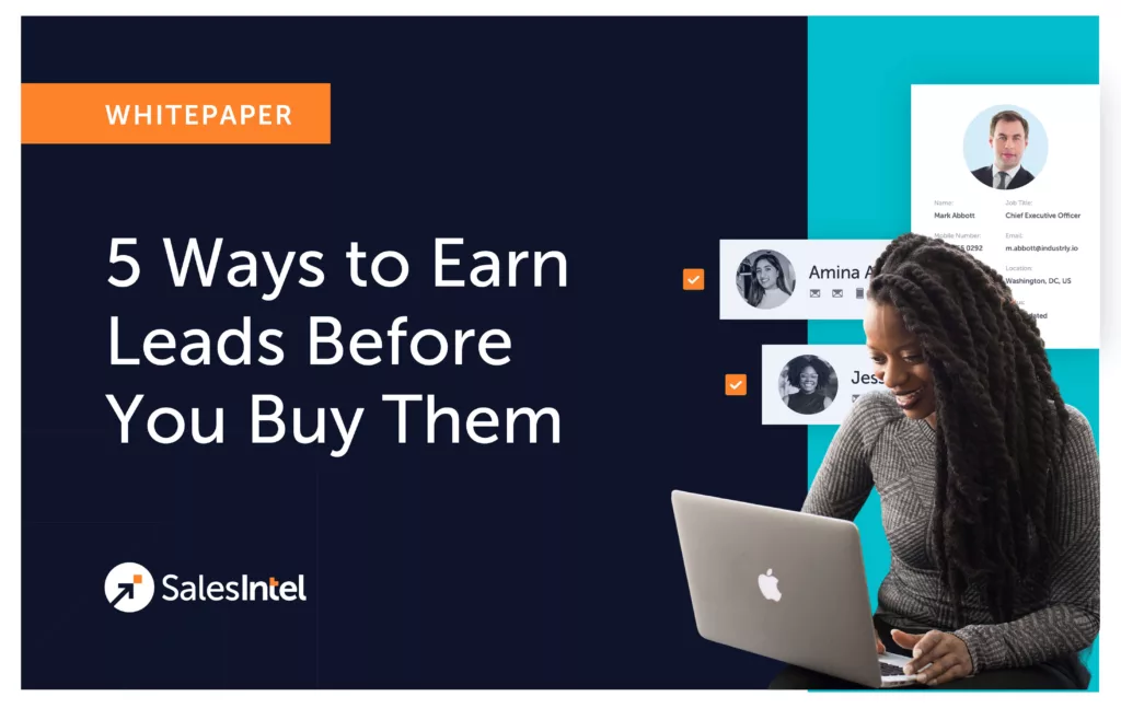 ebook - 5 Ways to Earn Leads Before You Buy Them