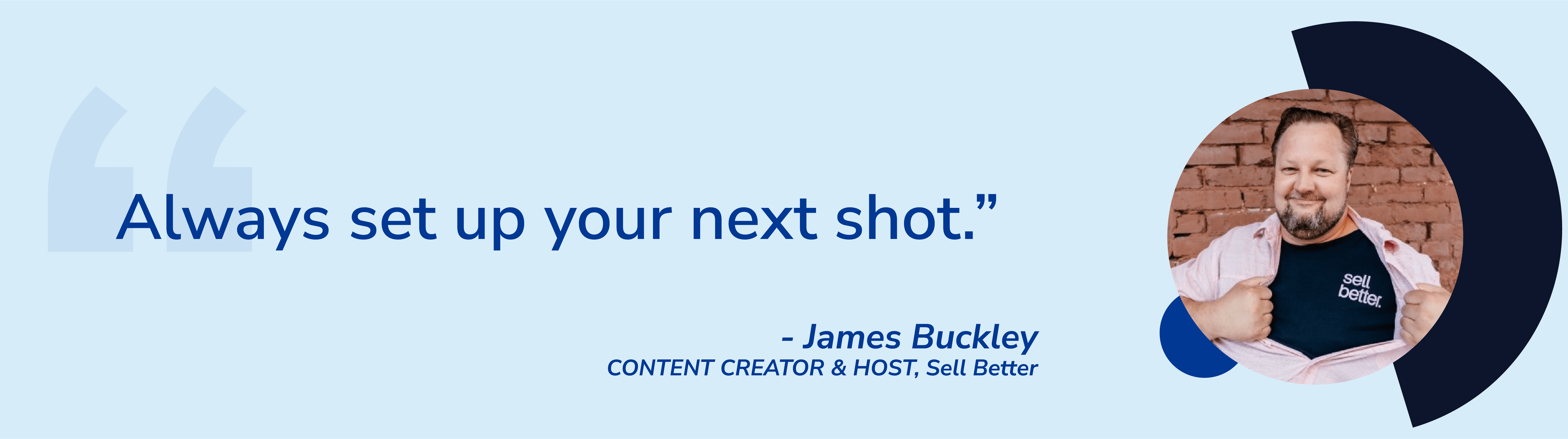 Tips From Top Sales Experts - James Buckley