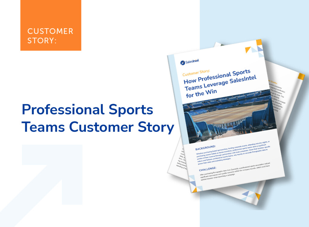How Professional Sports Teams Leverage SalesIntel for the Win
