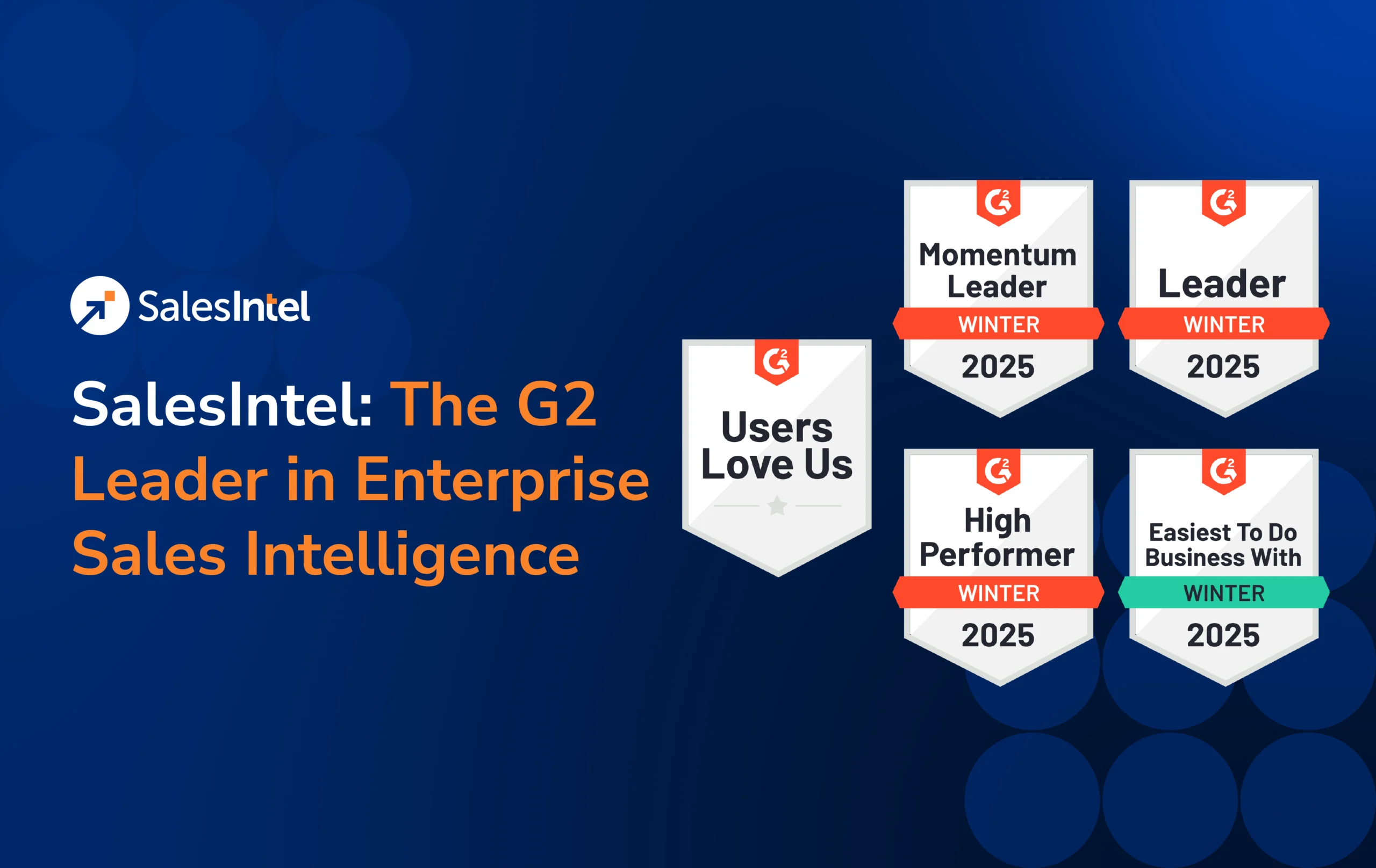 SalesIntel: G2 Leader in Enterprise Sales Intelligence.