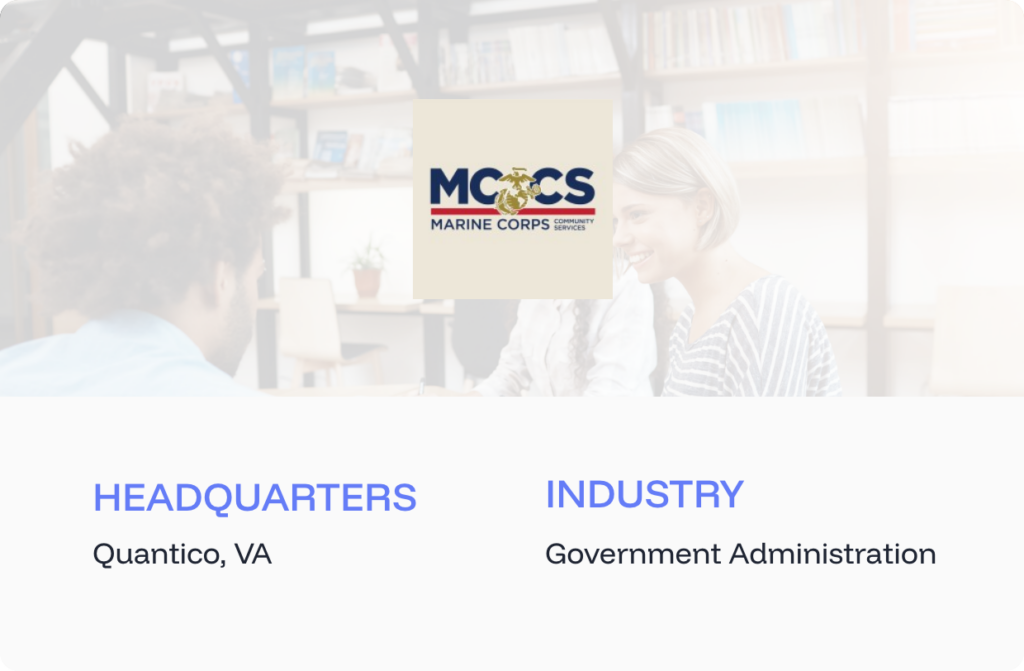 Marine Corps Community Services (MCCS)