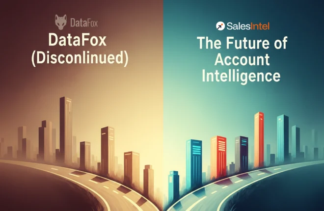 DataFox Sunset..Get Your Premier Account Intelligence from SalesIntel