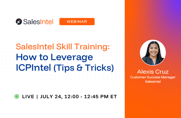 SalesIntel Skill Training How to Leverage ICPIntel