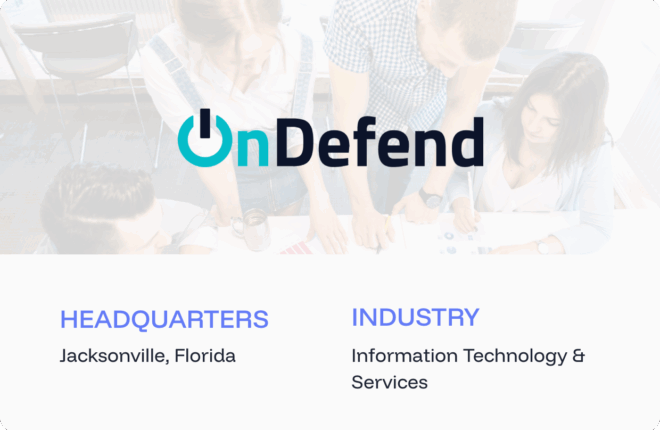 OnDefend Improves Workflow Efficiency by 25% with Smarter Targeting
