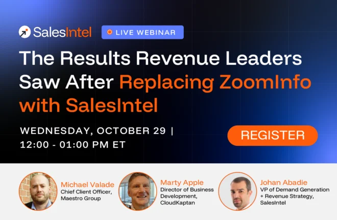 The Results Revenue Leaders Saw After Replacing ZoomInfo with SalesIntel