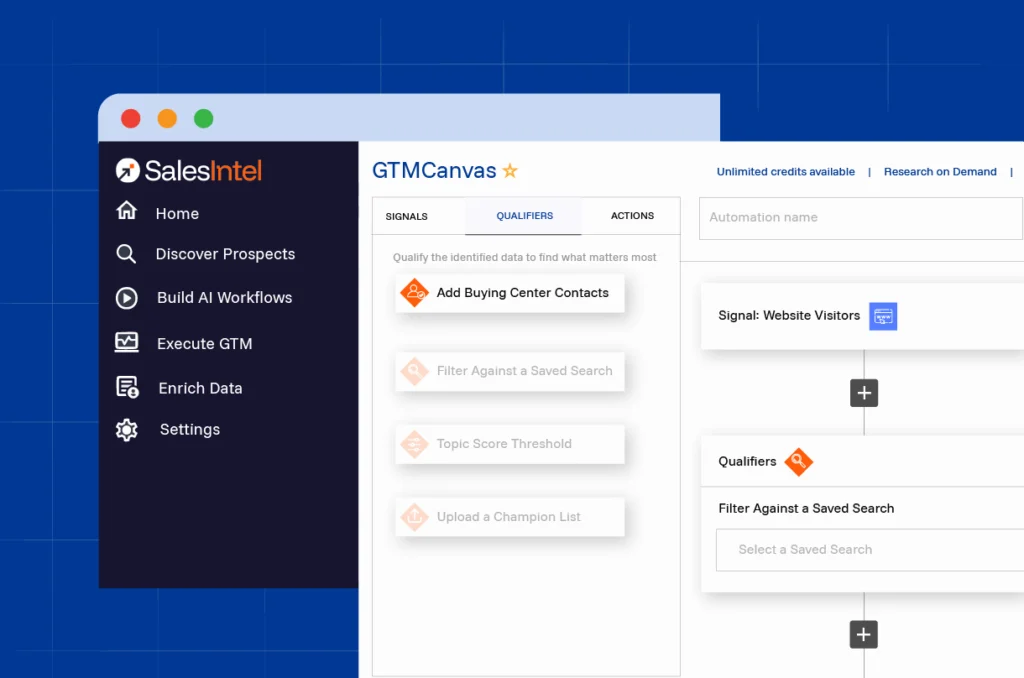 Powerful, flexible, and built for GTM teams