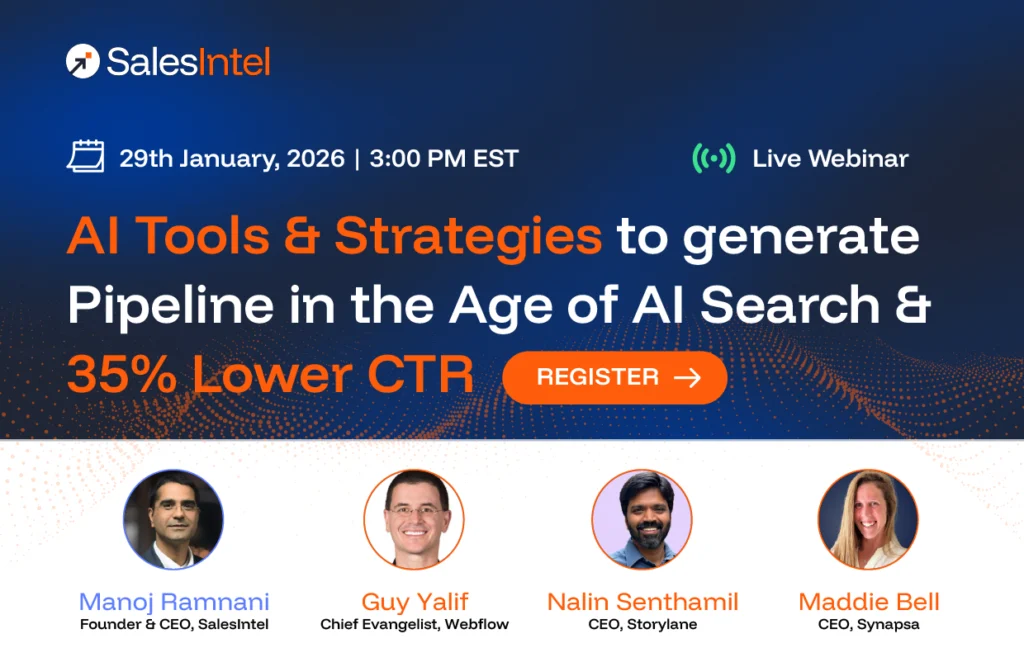 AI Tools & Techniques to generate Pipeline in the Age of AI Search & 35% Lower CTR