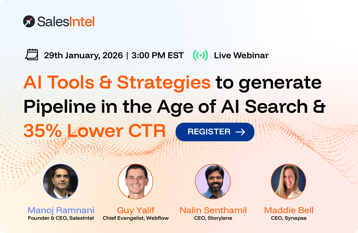 AI Tools & Techniques to generate Pipeline in the Age of AI Search & 35% Lower CTR