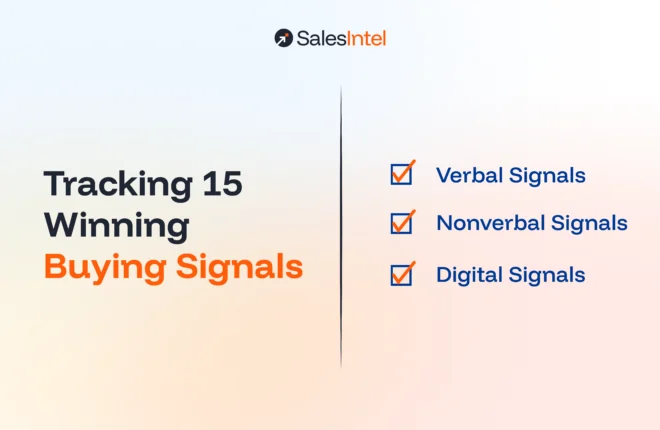 Buying Signals Should be Tracking to Win More