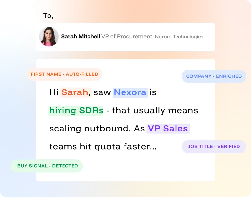 Personalization